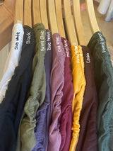 ShanTee - organic cotton dolman sleeve t-shirt - **new longer version** drawstring sleeve t-shirt