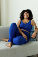 Denim Pillow - Stone washed accent pillow - full of fringe comfy and cute organic cotton pillow