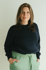 La Mágica - Organic Cotton Sweater: Earthy Colors, One Size