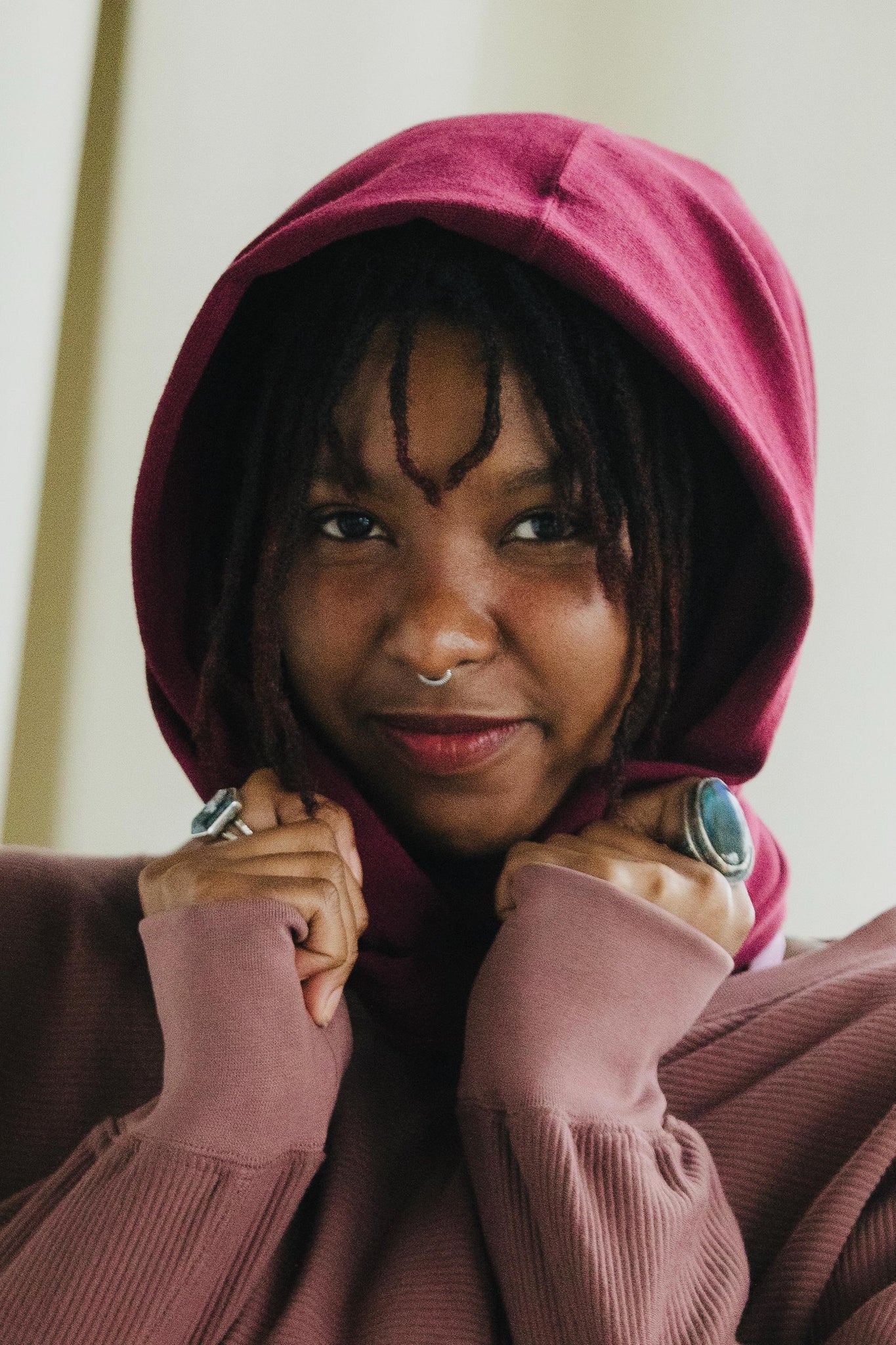 Infinity Scarf - organic cotton knit muffler - natural fiber soft neck warmer