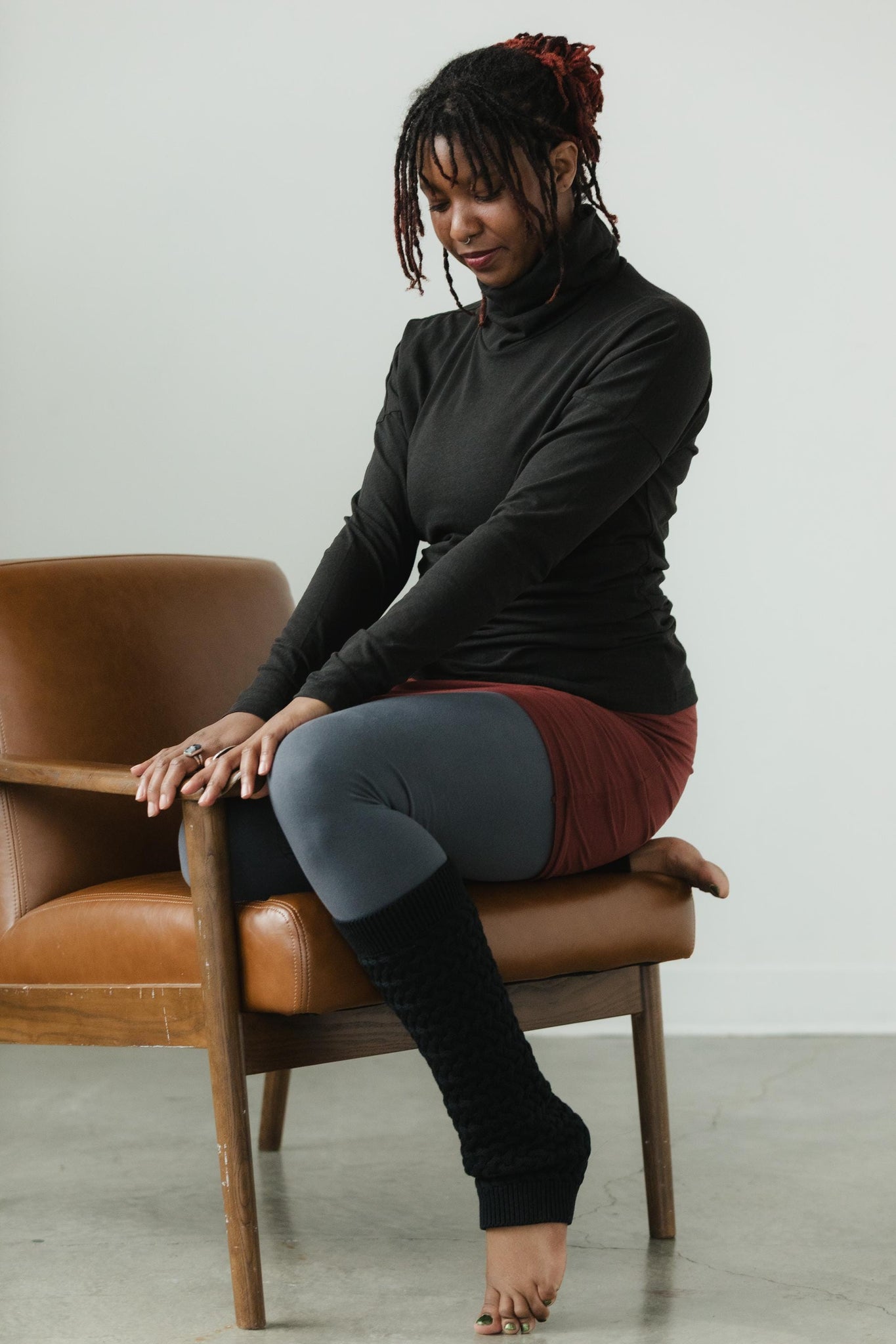 Linen Turtleneck - soft turtleneck made from our linen organic cotton blend