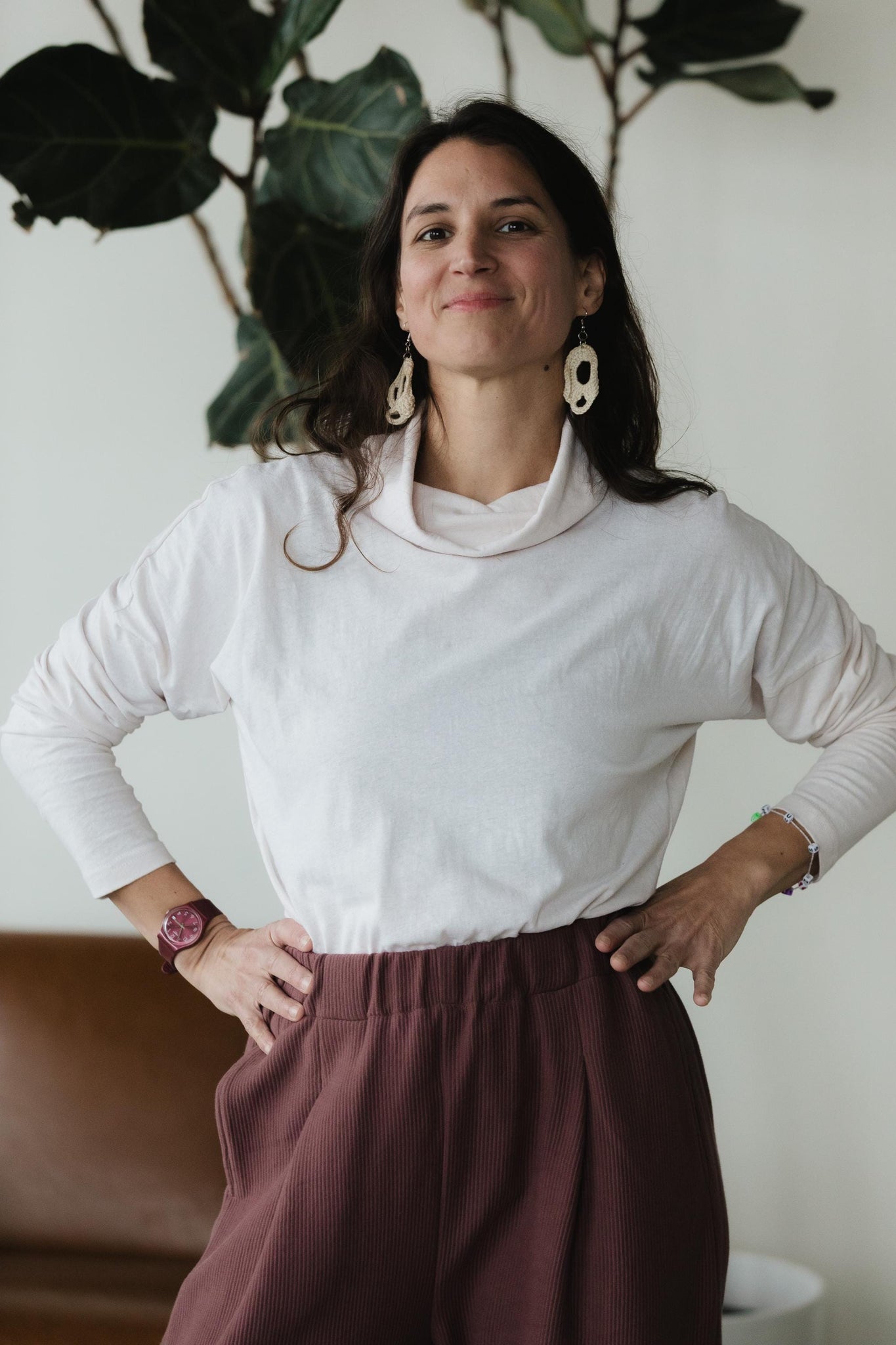 Linen Turtleneck - soft turtleneck made from our linen organic cotton blend