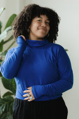 Linen Turtleneck - soft turtleneck made from our linen organic cotton blend