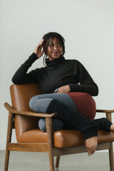 Linen Turtleneck - soft turtleneck made from our linen organic cotton blend