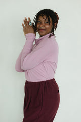 Linen Turtleneck - soft turtleneck made from our linen organic cotton blend