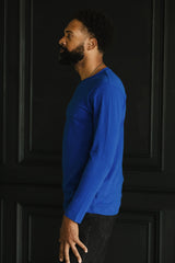 Linen Long Sleeve - Classic long sleeve t shirt made from soft linen organic cotton jersey material