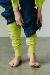 Lightweight Leg warmers - cozy organic cotton knit leg warmers in earth colors