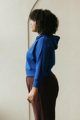 Estrella Hoodie - organic cotton cropped hooded sweatshirt
