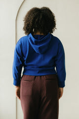 Estrella Hoodie - organic cotton cropped hooded sweatshirt