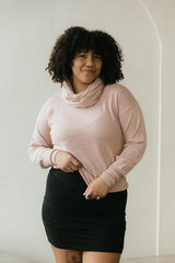 Melange Sweater - 100% organic cotton lightweight round neck sweater