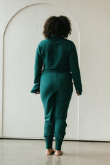 Corduroy Komodo Joggers - Organic Cotton Knit Corduroy Joggers with deep pockets and drawstring waist