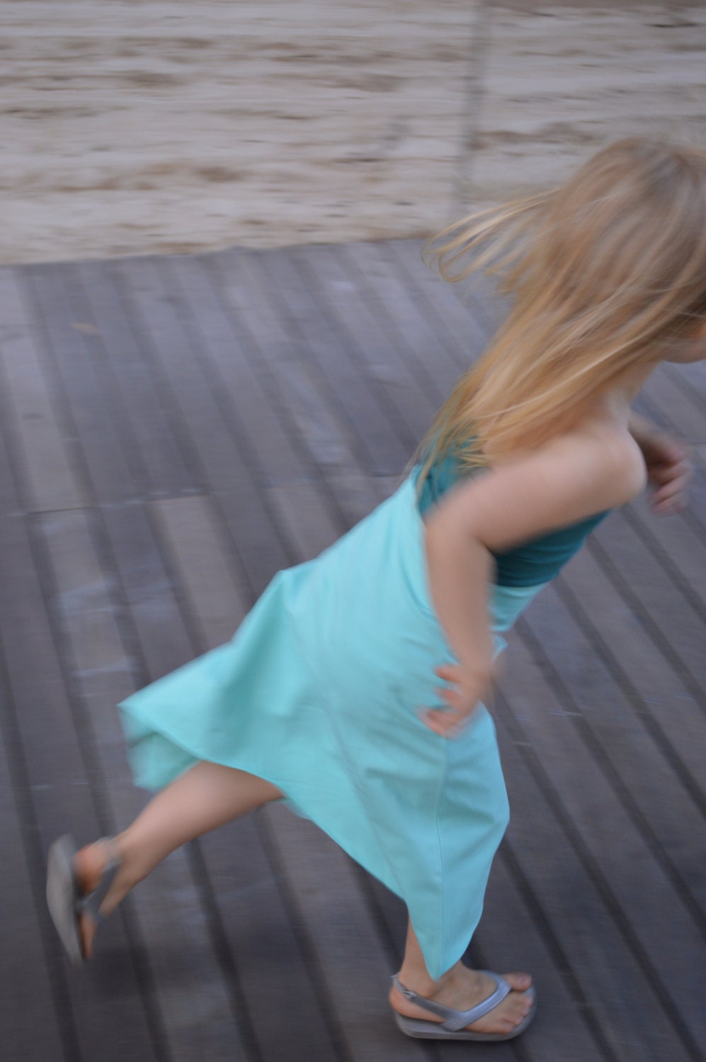 children's organic skirt/dress - Plumitas skirt dress for little ones - kids size convertible skirt with roll over waist