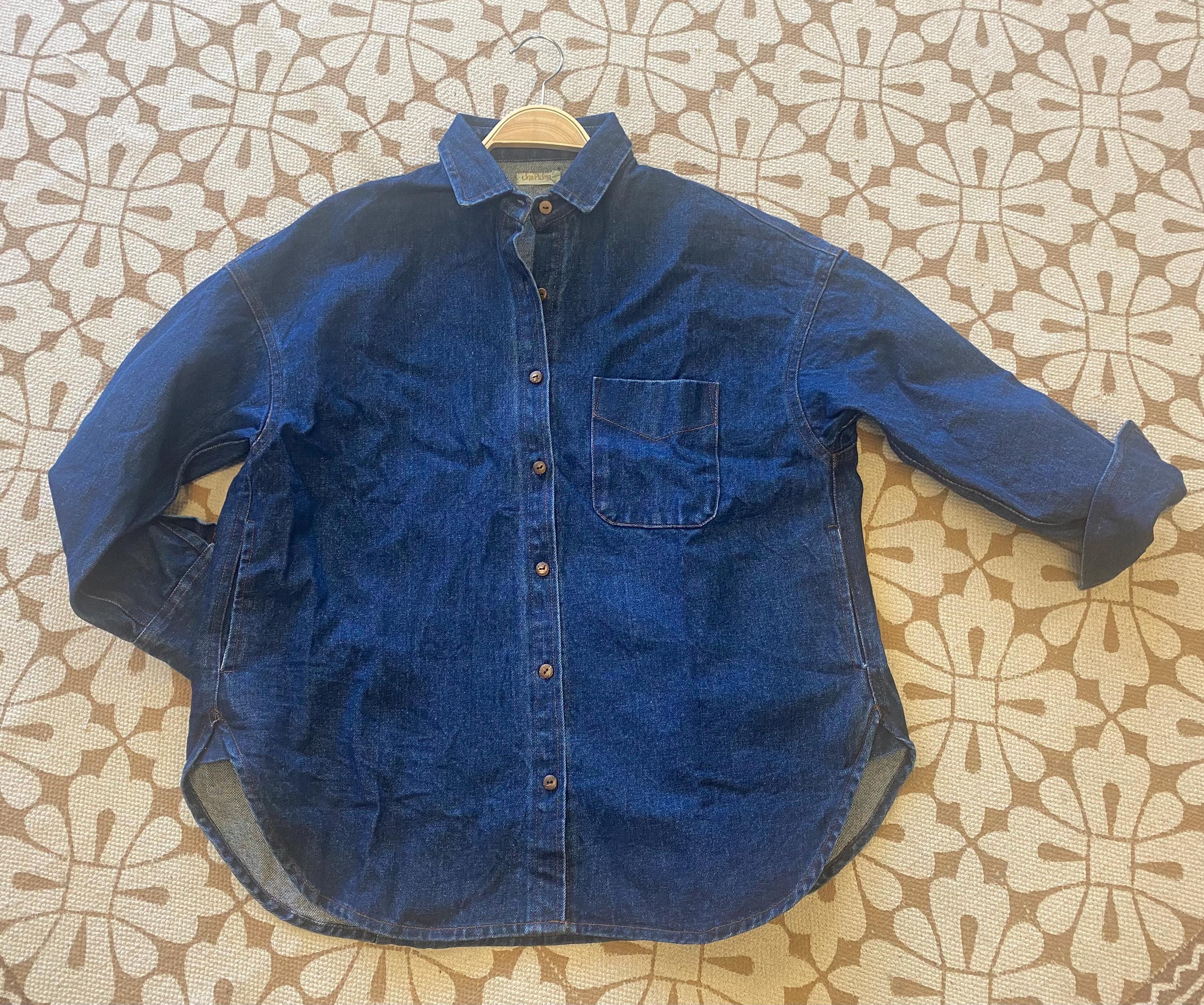 Shaket - Organic denim shirt - jacket with special wash and lots