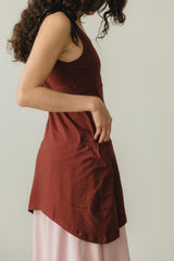 Dragonfly Dress - perfect pocket dress 100% organic cotton - V-neck dress
