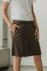 Sailesh Shorts - organic cotton French terry comfortable shorts with pockets