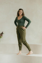 Komodo Joggers - Organic Cotton Joggers: Unisex Earth Tone Sweatpants
