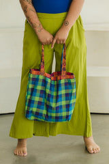 Saras Pants - Cotton wide leg pants with pockets - Breezy colorful palazzo pants