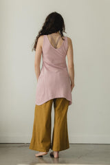 Botanical Dragonfly Dress - tunic dress made from 100% organic cotton futbol fabric and fully naturally dyed
