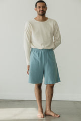 Sailesh Shorts - organic cotton French terry comfortable shorts with pockets