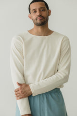 Vienna Long Sleeve - 100% organic cotton textured thermal in undyed and natural dyes