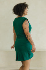 Maria Dress - T-shirt dress- cap sleeve dress with pockets - organic cotton summer dress with pockets