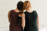 Show and Tell Scrunchies - sample our organic fabric with our scrunchie packs