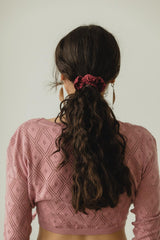 Show and Tell Scrunchies - sample our organic fabric with our scrunchie packs