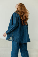 Shaket - Organic denim shirt - jacket with special wash and lots of pockets