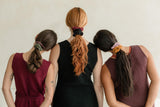 Show and Tell Scrunchies - sample our organic fabric with our scrunchie packs