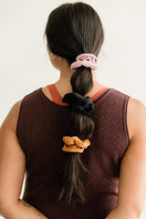 Show and Tell Scrunchies - sample our organic fabric with our scrunchie packs