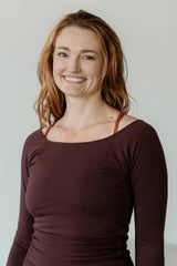 Leilani Long Sleeve - organic cotton scoop neck full sleeve top