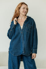 Shaket - Organic denim shirt - jacket with special wash and lots of pockets