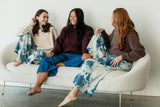 Slub Sweater - Organic cotton crew neck sweater in earthy colors knit from slub yarn