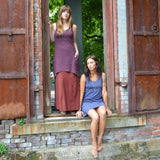 Dragonfly Dress - perfect pocket dress 100% organic cotton - V-neck dress