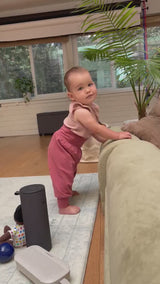 Organic Cotton baby pants - stretchy pants for little legs - soft baby pants